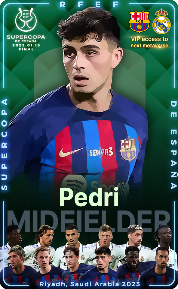 2022-23 SuperCup Of FC Barcelona Pedri