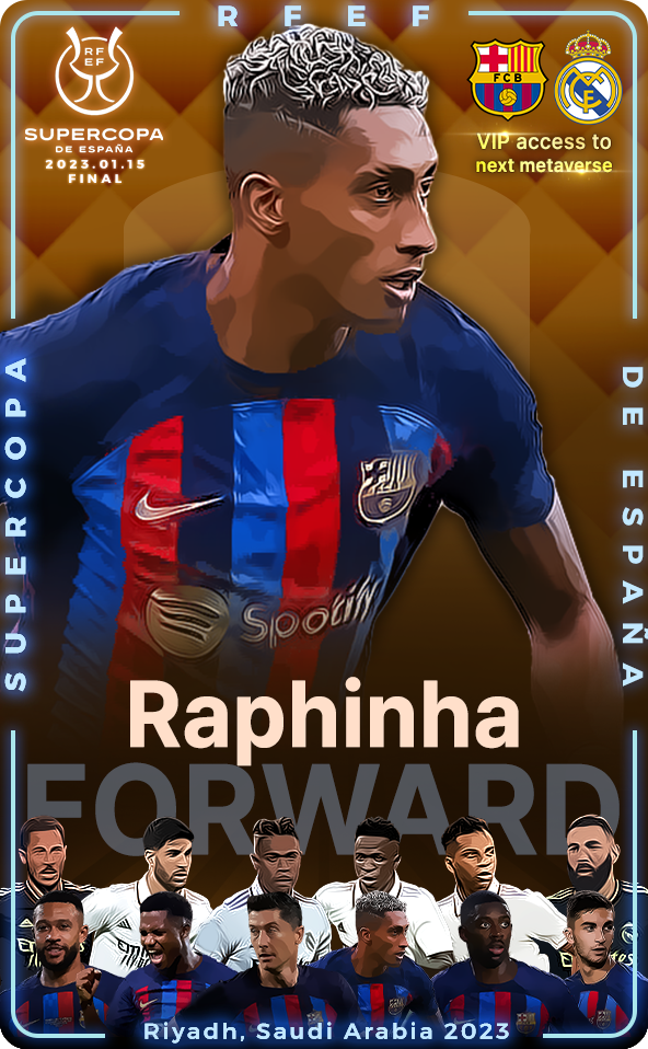 2022-23 SuperCup Of FC Barcelona Raphinha